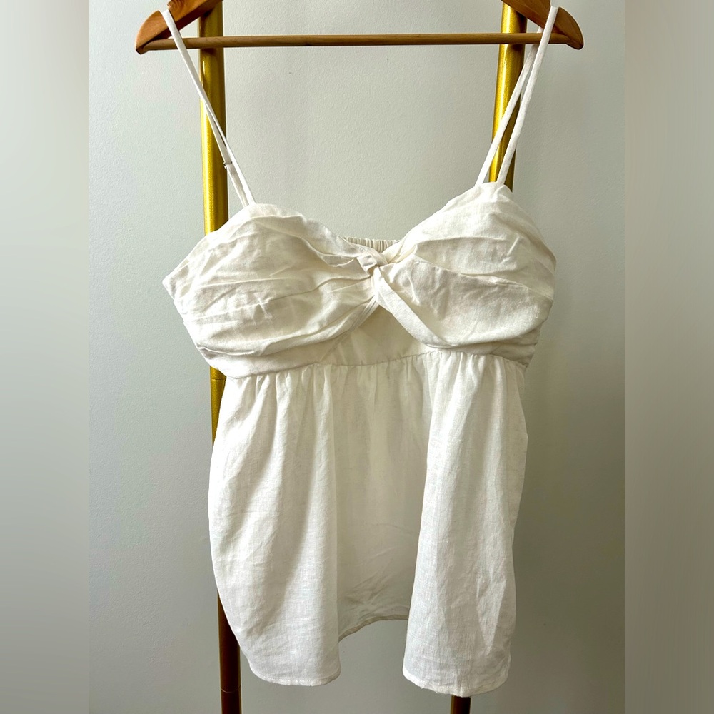 Banana republic white tank